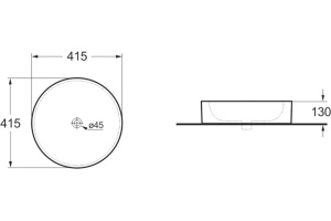 Раковина Vincea VBS-104 белая - 2