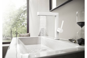 Смеситель для раковины Hansgrohe Finoris 230 белый матовый - 2