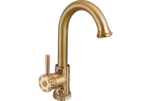 Смеситель Zorg Antic A 113U-BR для раковины