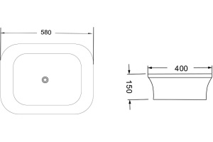 Раковина Vincea VBS-204 - 2