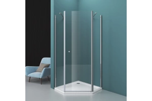 Душевой уголок Etna 90х90 хром (ETNA-P-1-90-C-Cr)