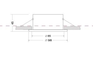Встраиваемый светильник Maytoni Yin DL030-2-01B - 2