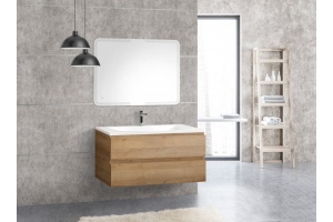 Тумба под раковину Cezares Molveno 100х50 Noce Chiaro (MOLVENO-100-2C-SO-NC) - 2