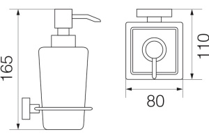 Дозатор Veragio Ramba VR.RMB-4970.CR хром - 2
