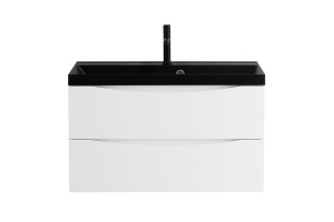 Тумба с раковиной Belbagno Marino 80 белый матовый - 2