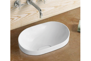 Раковина накладная CeramaLux N 59 см белый (5006В)
