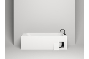 Ванна из искусственного камня Salini Orlando 170x70 102121M S-Stone, матовый - 3