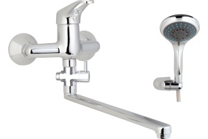 Смеситель для ванны GPD Kalipso универсальный хром