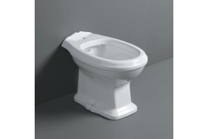 SIMAS Arcade Биде с ободком напольное 36х57см с 1 отв. под смеситель, цвет белый