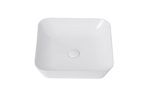 Раковина накладная Abber Rechteck 42 белая (AC2205) - 2