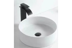 Раковина накладная Gid N9424 40х40 см, белая