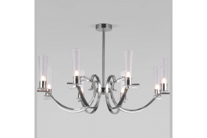 Люстра на штанге Eurosvet Rosher 60141/8 хром