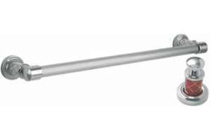 Полотенцедержатель Boheme Murano хром с красным