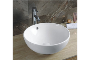 Раковина накладная Ceramalux N белый (9003А) - 3