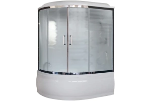 Душевой бокс Royal Bath ALP 170x100 R с гидромассажем стекло рифленое