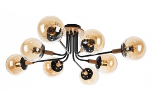 Потолочная люстра Arte Lamp Oxford A2716PL-8BK