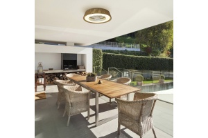 Светильник с вентилятором Mantra (люстры-вентиляторы) Polinesia 8230 - 3