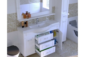 Комплект мебели Санта Монарх 100 белый - 3