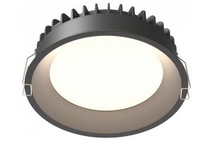 Встраиваемый светильник Maytoni Okno DL055-24W3-4-6K-B