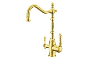 Смеситель Zorg Clean Water для кухонной мойки ZR 312 YF-33-BR light