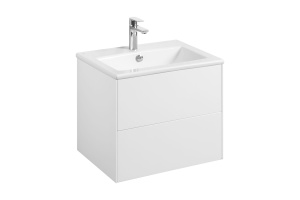 Тумба под раковину Aquaton Сохо 60 белый глянец - 2