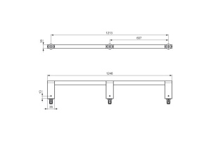 Полотенцедержатель для раковины Ideal Standard Connect (E6985AA) - 2