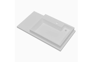 Раковина над стиральной машиной Санта Юпитер 90 R белый - 2