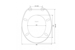 Сиденье для унитаза Berges  (011301) - 2