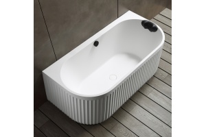 Ванна из искусственного камня ABBER Leipzig AM9916 белая матовая