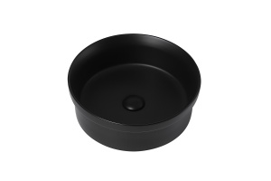 Раковина накладная ABBER Bequem 40 черная матовая (AC2103MB) - 2