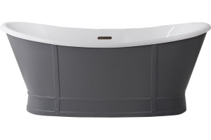 Акриловая ванна BelBagno BB33-CF36