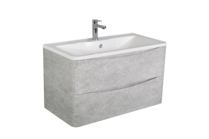 Тумба с раковиной BelBagno Acqua 100 серый - 3