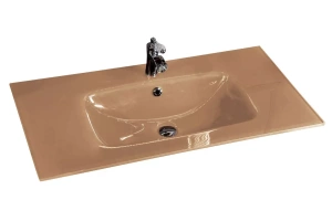 Раковина - столешница Armadi Art Lucido 100 бежевый