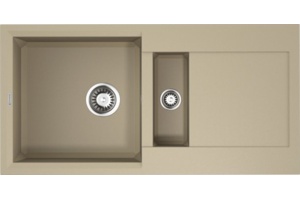 Мойка кухонная Omoikiri Sakaime 86-2-СH шампань