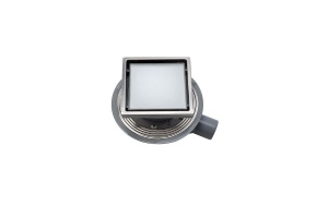 Душевой трап Pestan Confluo Standard White Glass 1 15x15