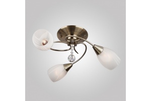 Потолочная люстра Eurosvet Virginia 30100/3 античная бронза