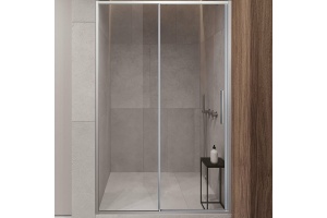 Душевая дверь Vincea Slim-U 130 хром стекло прозрачное