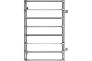 Водяной полотенцесушитель Terminus Стандарт П8 500x800 Хром боковое подключение