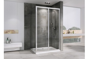 Душевой уголок Abber Sonnenstrand 110x80 профиль хром (AG07110-S80) - 2