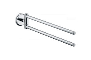 Полотенцедержатель Hansgrohe Logis Classic двойной