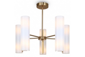 Люстра на штанге Freya Fiore FR5368CL-10BS