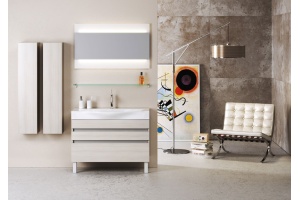 Мебельная раковина Aqwella 5 stars Бергамо 100 - 3