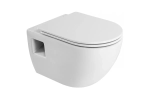 Чаша для унитаза подвесного Cezares Eco белый (CZR-526-TH-R)