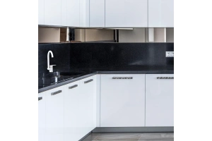 Смеситель для кухни GPD Atros белый матовый - 3