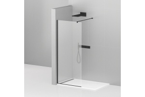 Душевая перегородка Cezares Liberta 95 черный (LIBERTA-L-1-95-120-C-NERO)