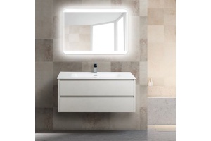 Тумба с раковиной BelBagno Kraft 100 bianco opaco - 2