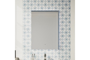 Зеркало DIWO Элиста 50 с подсветкой светодиодной, инфракрасный выключатель, прямоугольное