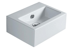 Раковина накладная Simas Frozen 43 белая