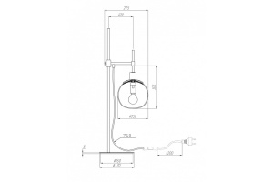 Настольная лампа Maytoni Erich MOD221-TL-01-N - 2
