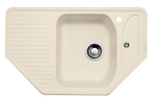 Мойка кухонная Lava A1 белая